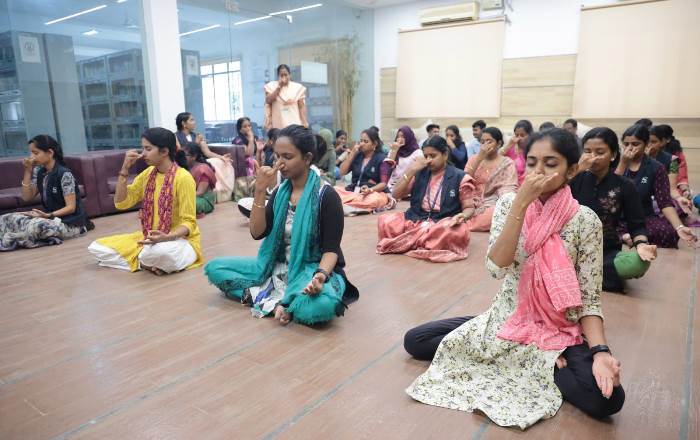 International Yoga Day Celebration at AJK College8